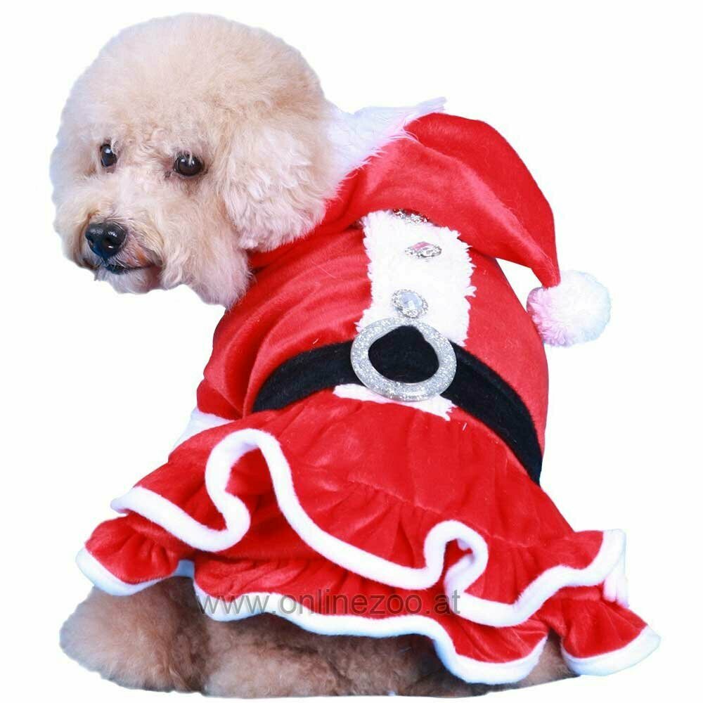 Weihnachtsmantel für Hunde - Big Dog Hundebekledung von DoggyDolly BD205