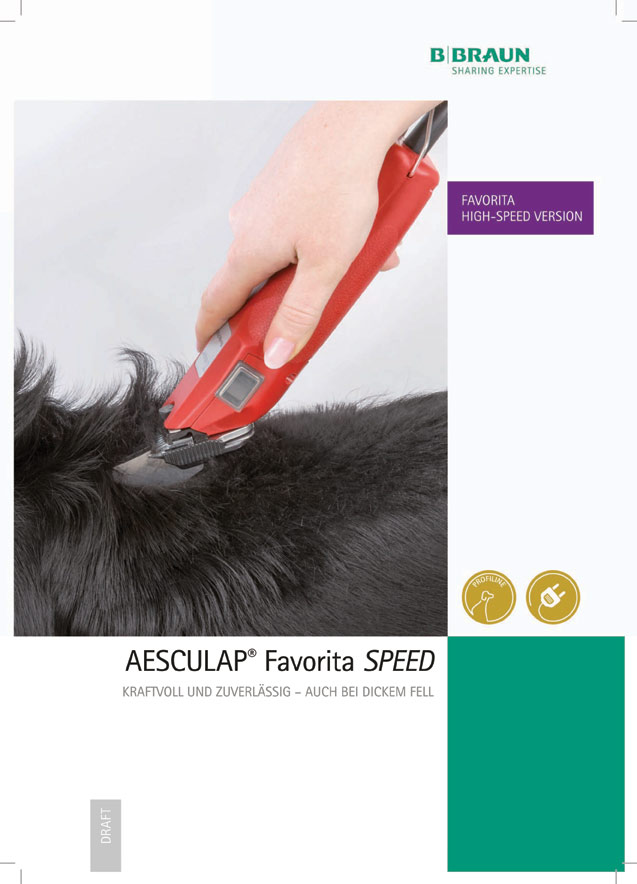 Aesculap Favorita Speed Prospekt