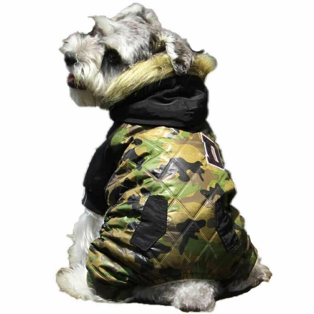 Camouflage Hundemantel - Army Outfitt für Hunde