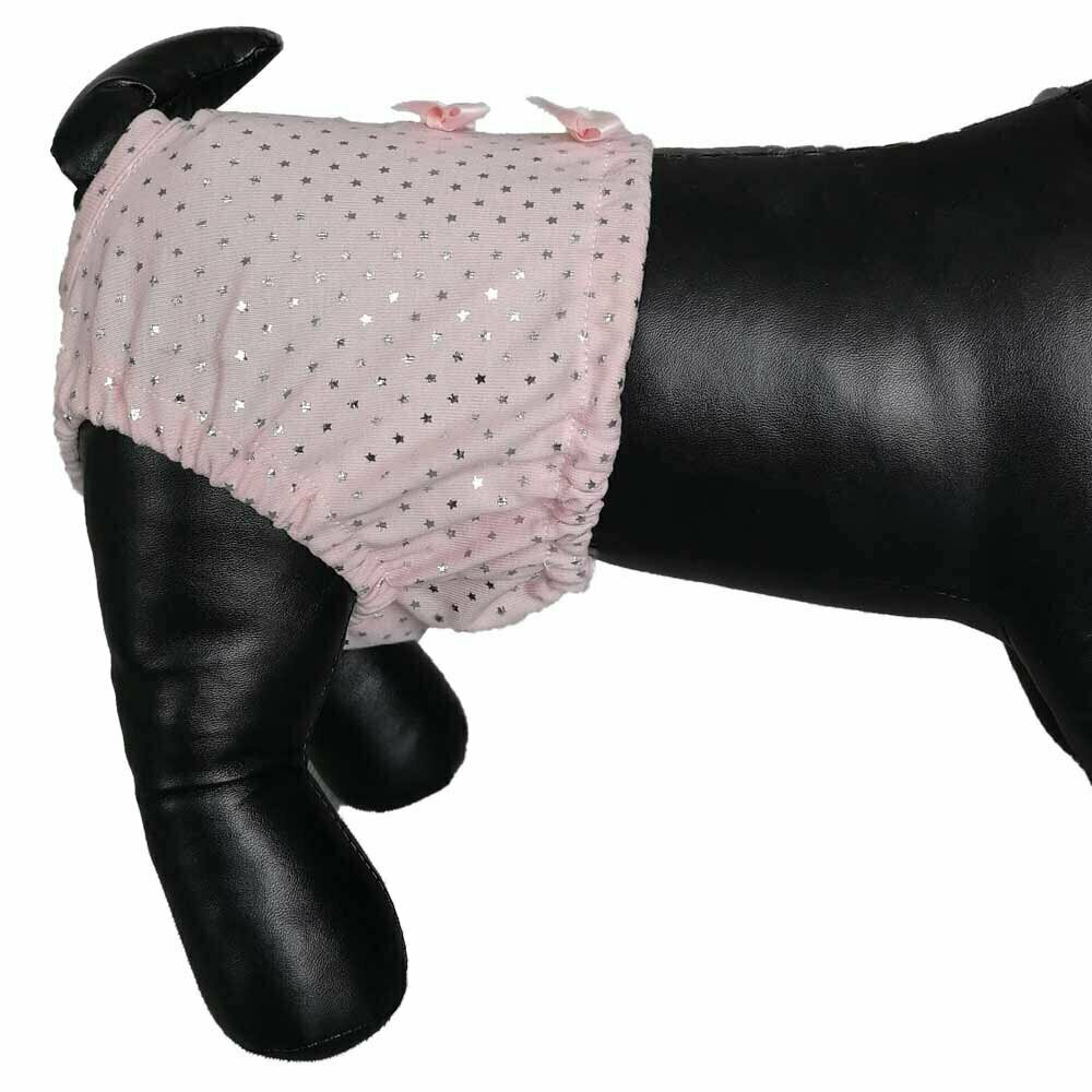 Panties für Hunde rosa für die Periode von GogiPet