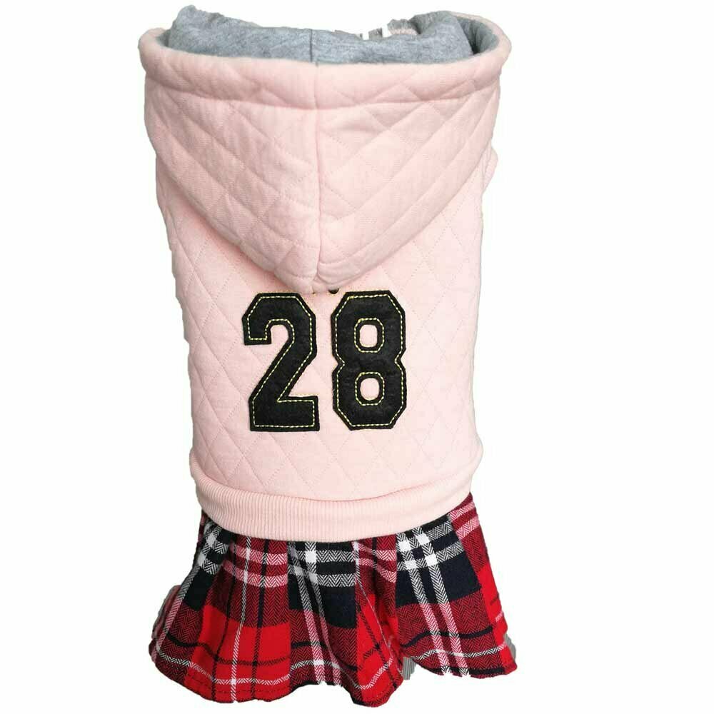 Warme Hundebekleidung - Rosa Hundekleid von GogiPet
