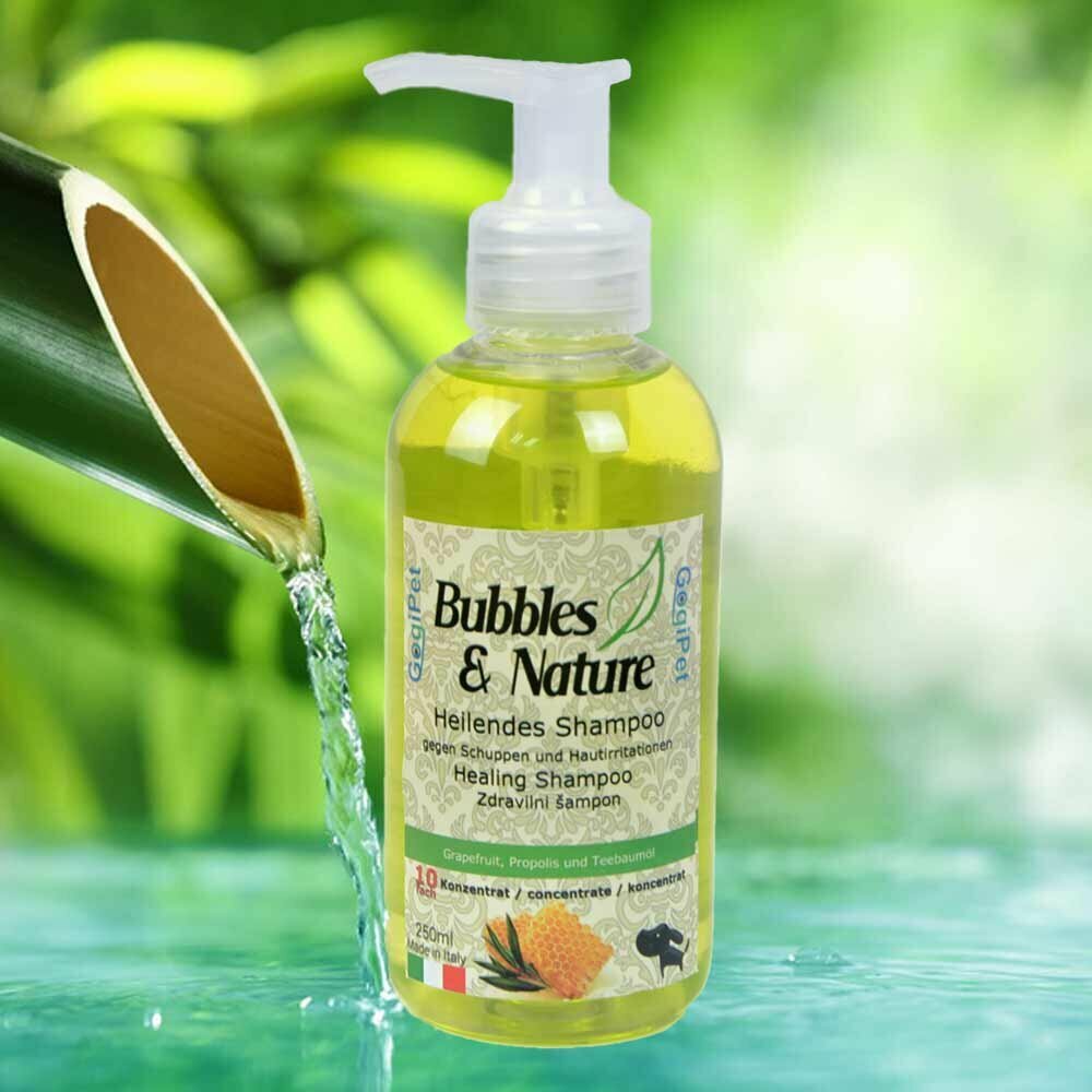 Bubbles & Nature heilendes Shampoo gegen Schuppen und Hautirritationen