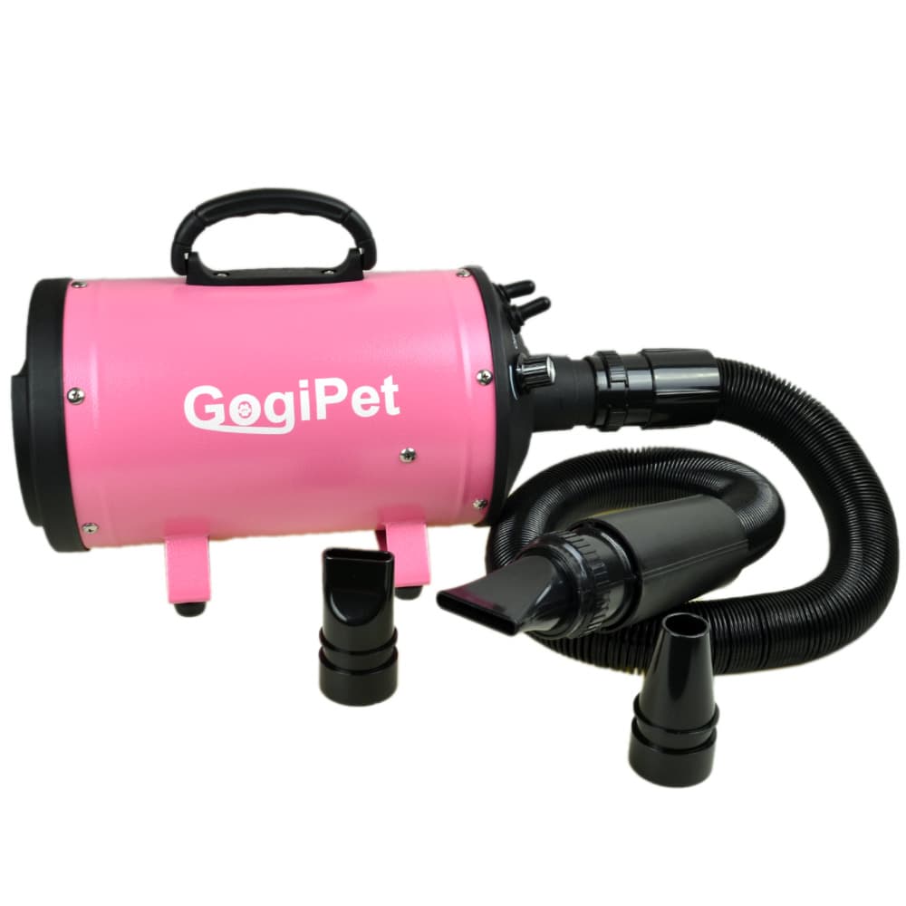 GogiPet Hundefön Poseidon Pink mit Metallgehäuse