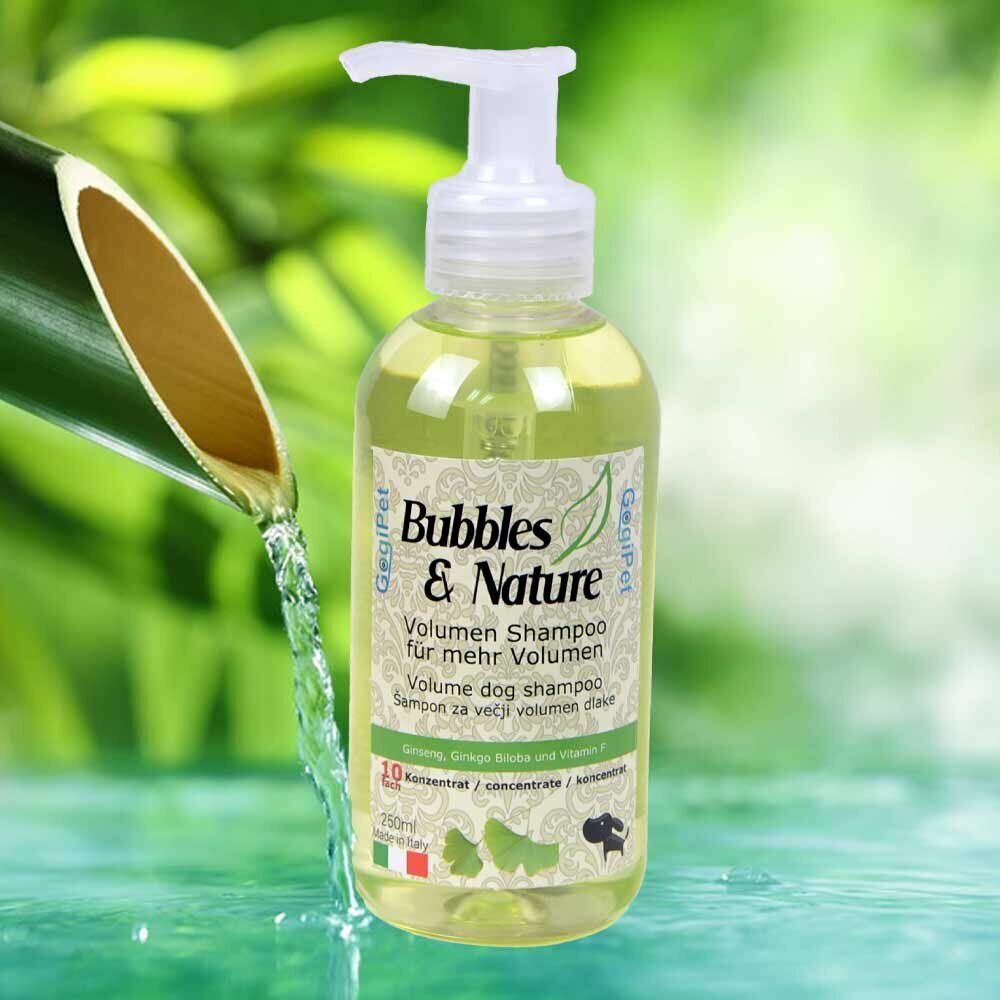 Bubbles & Nature Volumen Hundeshampoo für Pudel, Spitz und Co.