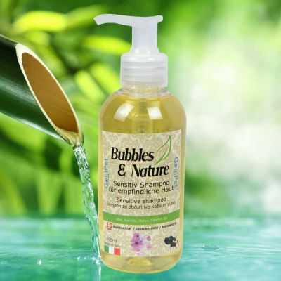 Bubbles & Nature extra mildes Hundeshampoo für empfindliche Haut