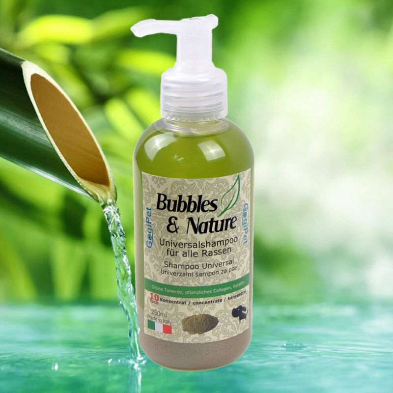 Bubbles & Nature Universal Hundeshampoo mit grüner Tonerde